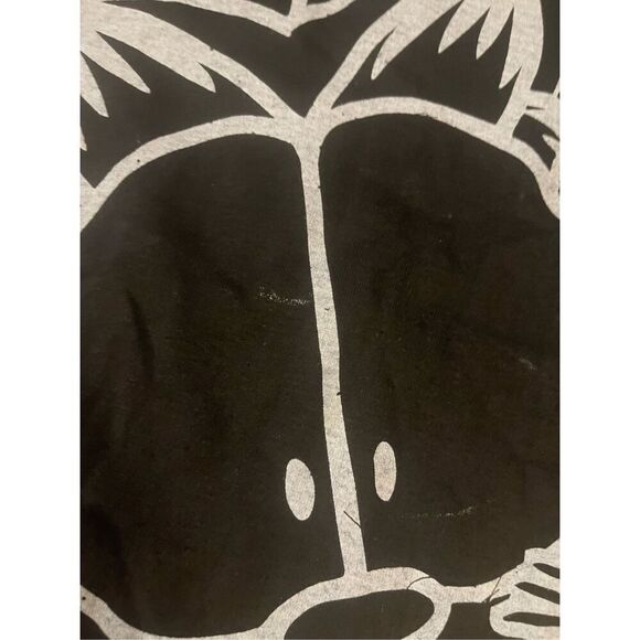 GARFIELD CAT Vintage 2 sided single stitch tee Spray Paint All over Freeze XL pa - Picture 6 of 13